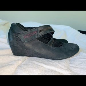 Black Rockport Wedges